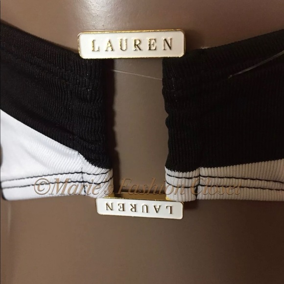 Ralph Lauren Striped Hipster Swim Bottom - Picture 2 of 3